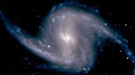 Zoomed-in view of the Dark Energy Camera of the barred spiral galaxy NGC 1365, in the Fornax cluster of galaxies, which lies about 60 million light years from Earth.
