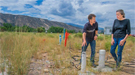 Ken Williams (left) and Jill Banfield at the Watershed Function Scientific Focus Area site near Rifle, Colorado, where research by her team has doubled the number of known bacterial groups.