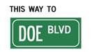 This way to DOE Blvd