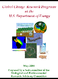 Global Change Research Programs  at the  U.S. Department of Energy  May 2001