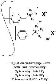 Biquat Arion-Exchange Resin