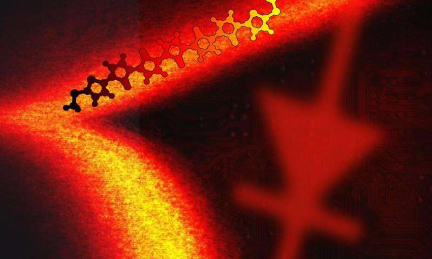 Researchers from the Molecular Foundry, working with users from Columbia University led by Latha Venkataraman, have created the world’s highest-performance single-molecule diode using a combination of gold electrodes and an ionic solution.
